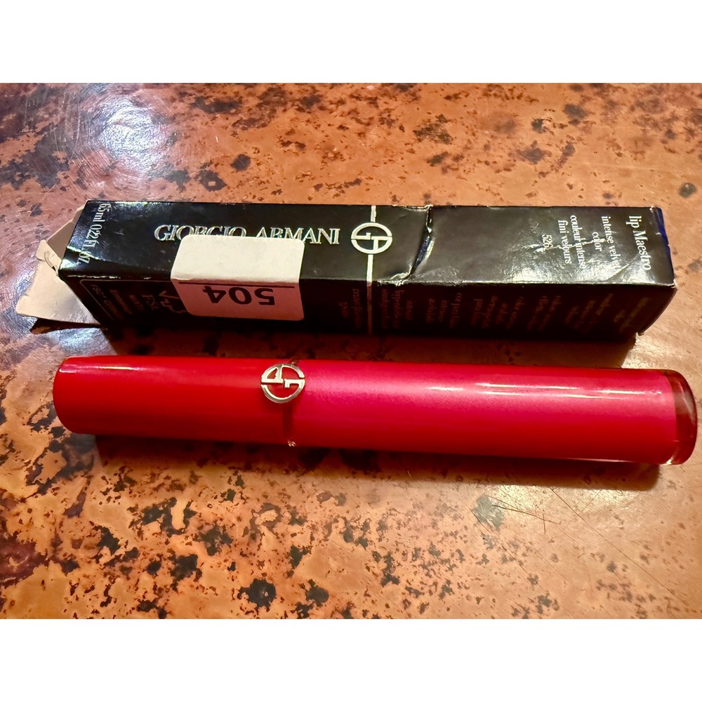 Giorgio Armani Lip Maestro Women 6.5ml 526 Intense Velvet Liquid Lipstick NIB